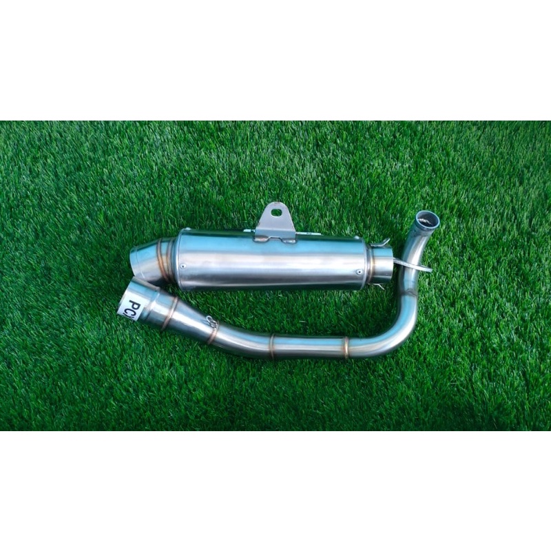knalpot satu set bms full stanlish pnp pcx