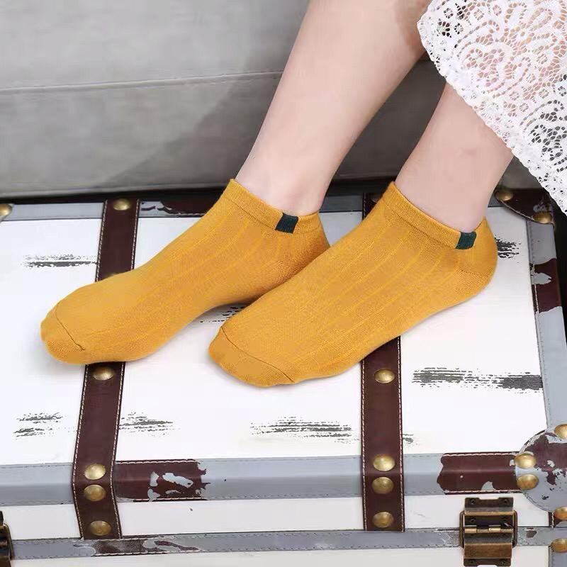 𝘈𝘉𝘎✰ Kaos Kaki Polos Bergaris Kaus Kaki Murah Batam Kaos Kaki Wanita/Pria Kaos Kaki Import 1120