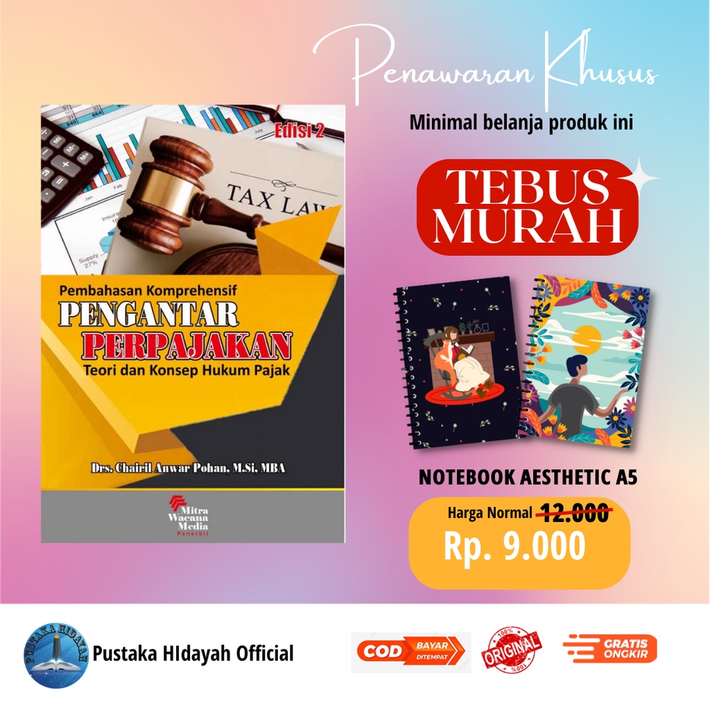 Jual Buku Pembahasan Komprehensif Pengantar Perpajakan Teori Dan Konsep ...