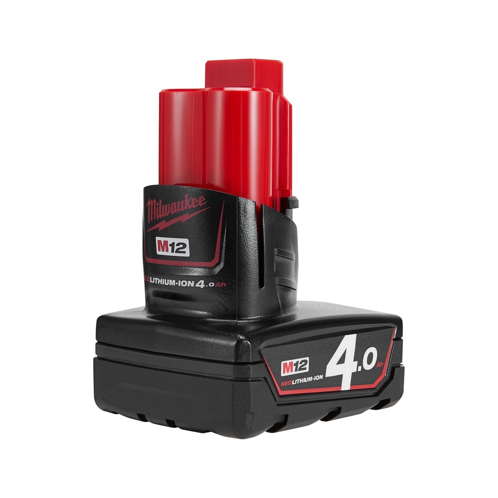 MILWAUKEE M12B4 12VOLT 4.0AH REDLITHIUM™ BATTERY&quot;