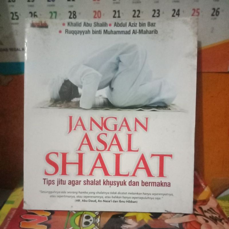 buku islam : Jangan Asal Shalat