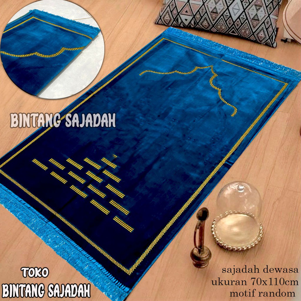 Jual Sajadah Turki Dewasa Exclusive /ukuran 70cm X 110cm/Sajadah Tebal ...