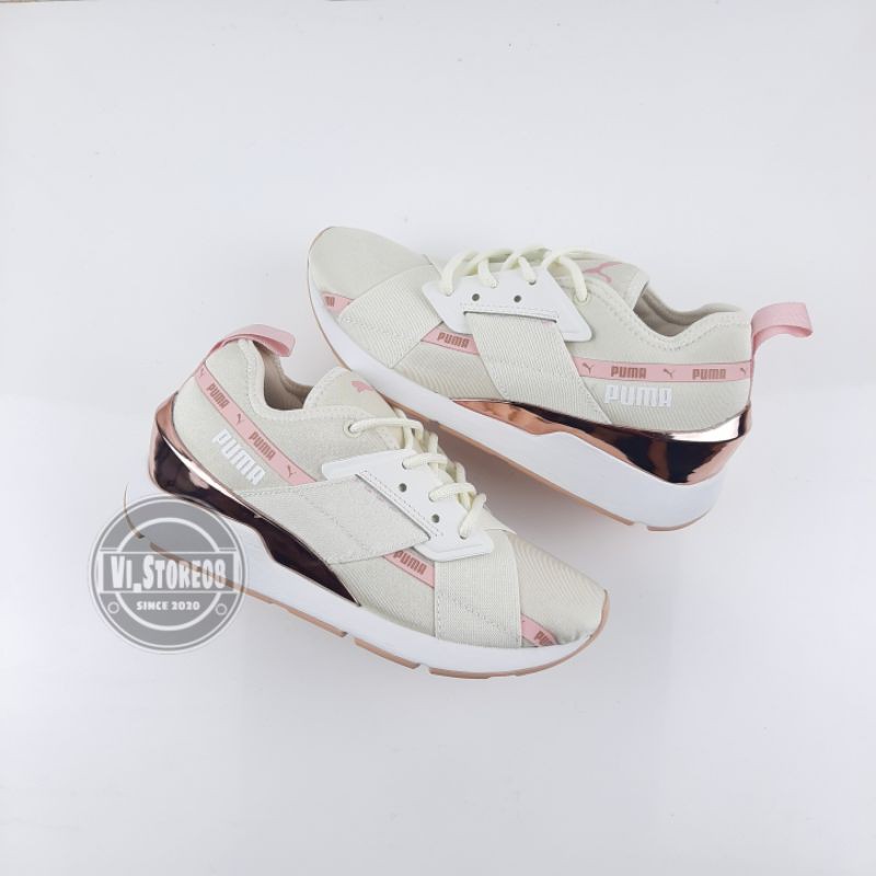Sepatu Sneakers Wanita Puma Satin New
