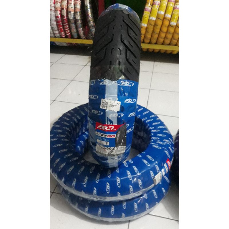 BAN FDR CITY-GO 100/90-12 TUBELESS BAN DEPAN HONDA SCOOPY