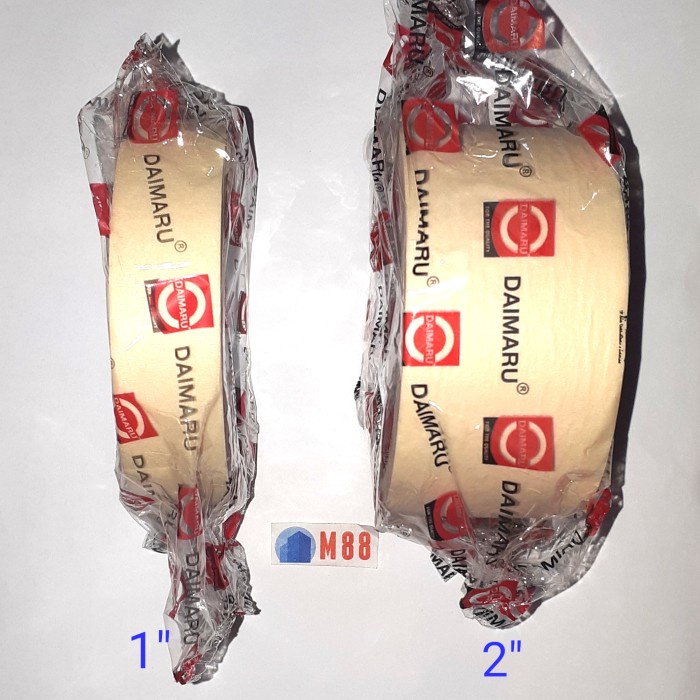 

Nikmati Masking Tape Daimaru 2 Inch X 21 M - Lakban Kertas Lebar 4.8 Cm 5 Cm Diskon