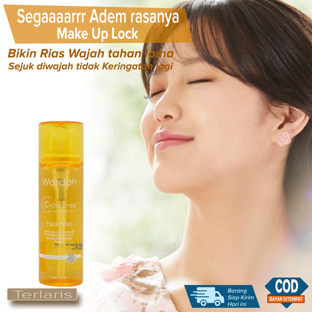 Spray Pendingin Penyegar Wajah adeeeeem rasanya Melembabkan Bikin MakeUp Tahan Lama Cegah Wajah Keri