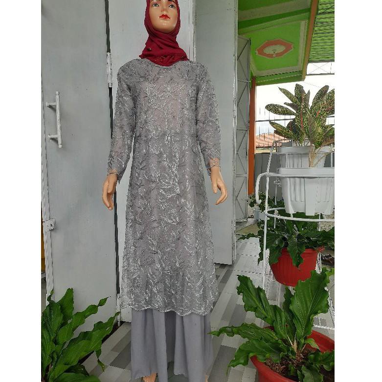 Diskon's ramadhan GAMIS TILLE MUTIARA B55B1 .,,