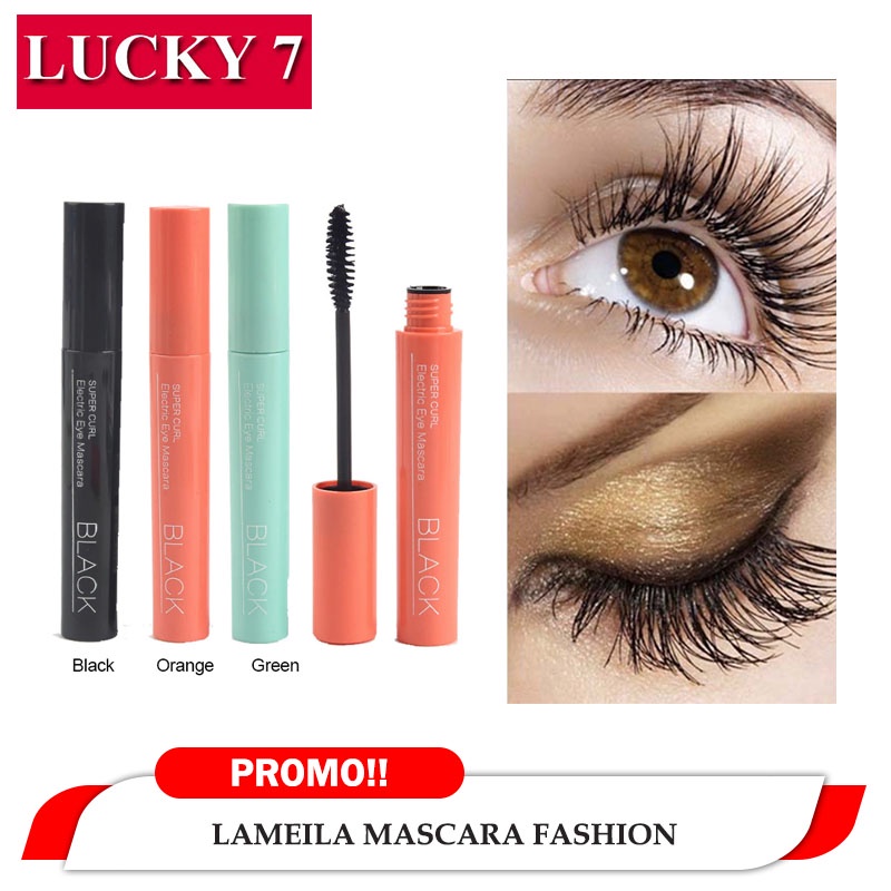 DBI - [ BISA COD ] Original Lameila Electric Eye Mascara 3D 3 Colour Waterproof Anti Air dan Tahan Lama