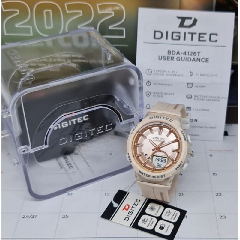 Jam Tangan Wanita DIGITEC DG4126 DG-4126 DG4126 T DG 2126 / DG-2126 / DG2126 T Watch ORIGINAL