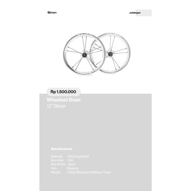 Strider Bike 12 Pro Silver Bundling Wheelset Brain Balance Bike