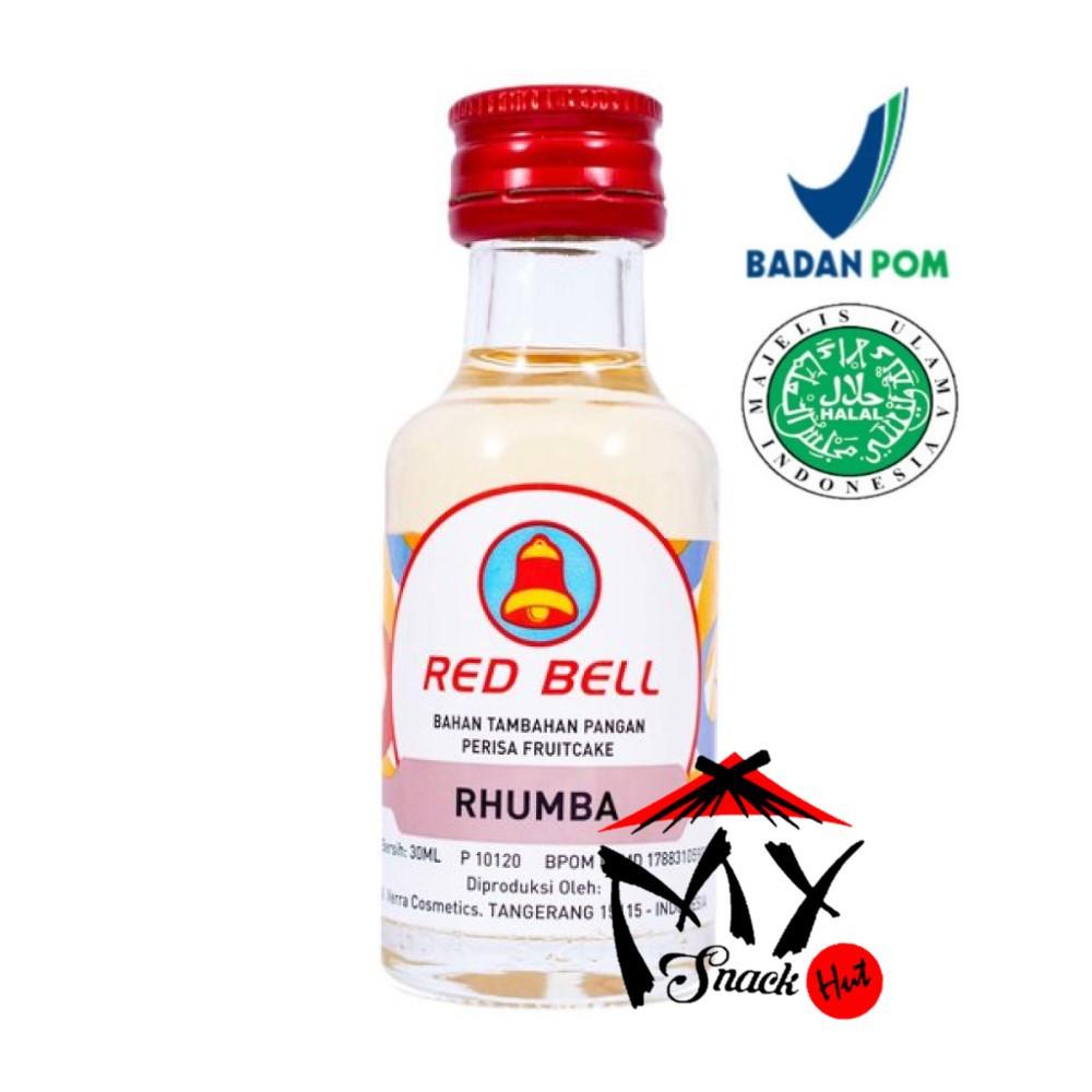 

RED BELL FLAVOUR RHUMBA 30ML - RED BEL ESSEN RUM NON ALKOHOL FLAVOR - ESSENCE RHUM TANPA ALKOHOL Berkualitas