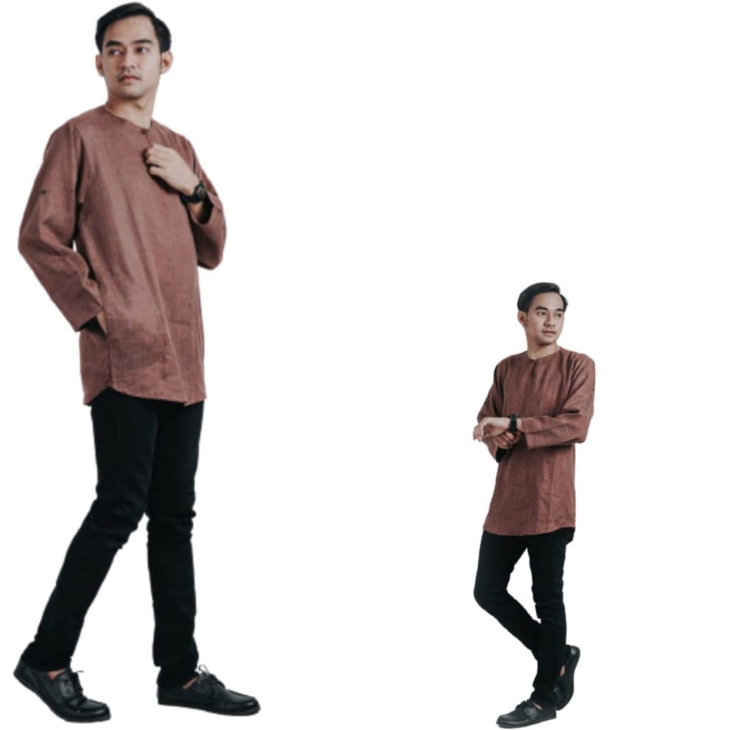 BAJU KOKO FASHION BAHAN LINEN KEKINIAN RAMADHAN