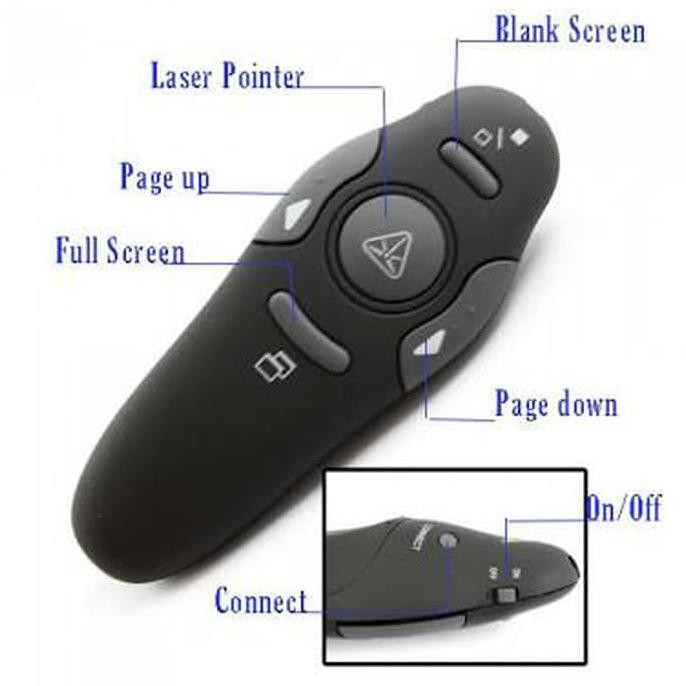 Targus AMP16AP : Wireless Presenter With Laser Pointer Presenter