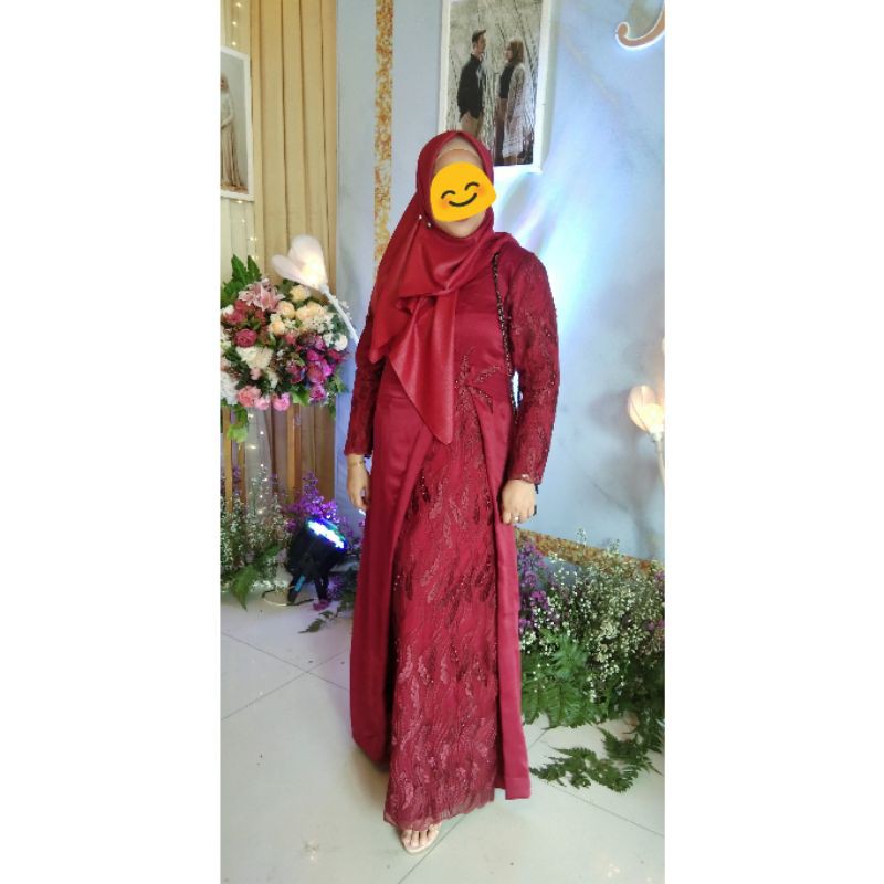 Preloved Gamis pesta/Gamis Couple/Gamis ibu dan anak