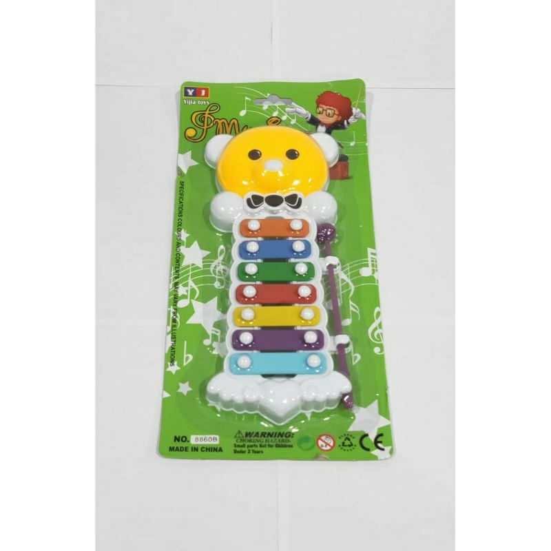 Mainan Alat Musik Pukul Xylophone Baby Musical Edukasi Anak Kulintang Bear Mainan Anak