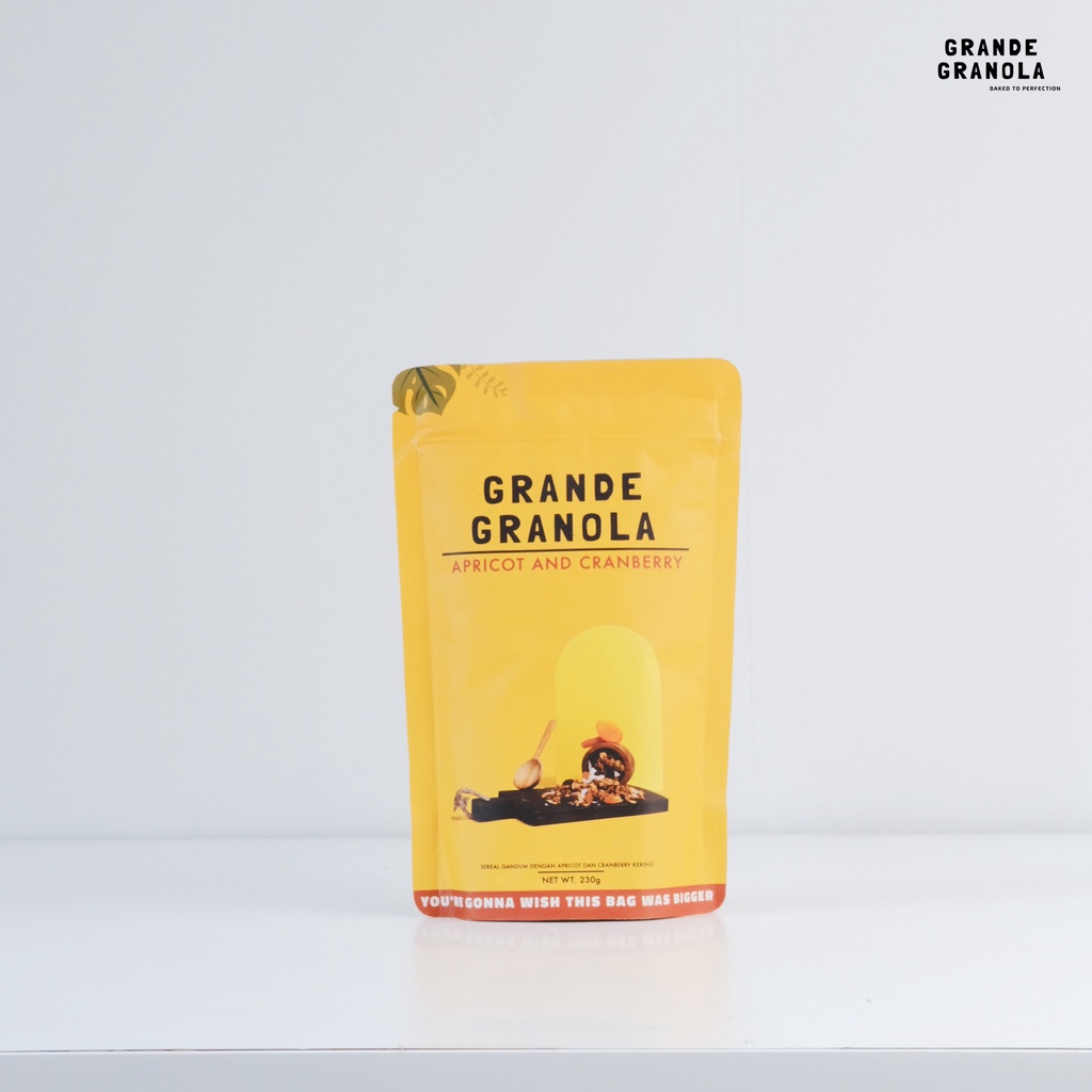

Grande Granola Apricot and Cranberry 230 gram