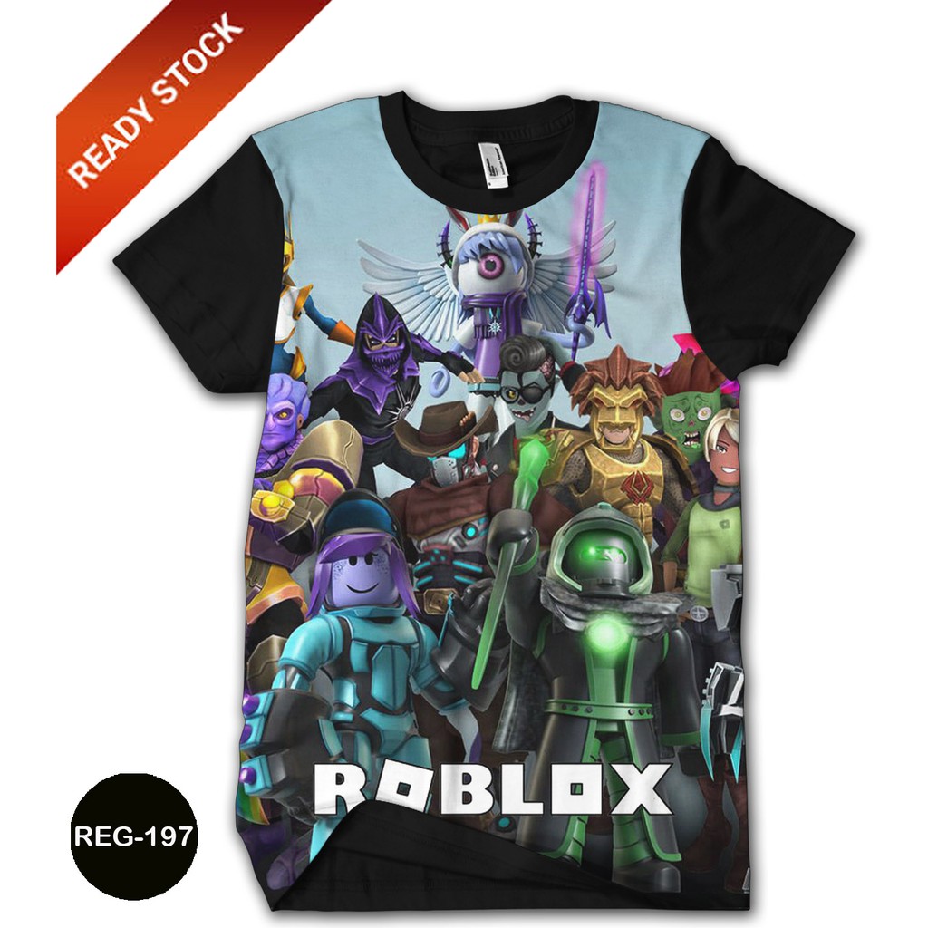 Kaos Game Baju Roblox Anak laki laki dan Dewasa #REG-197