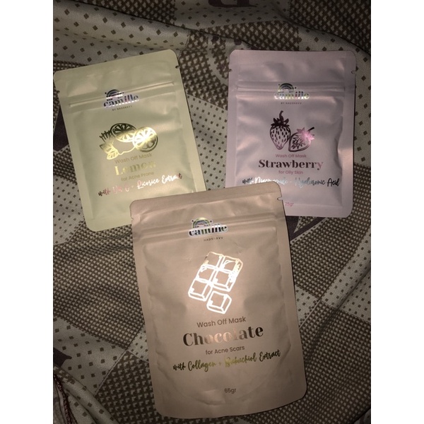 Masker camille/ Masker orgnik/ Camille/ Masker wajah/ Masker muka