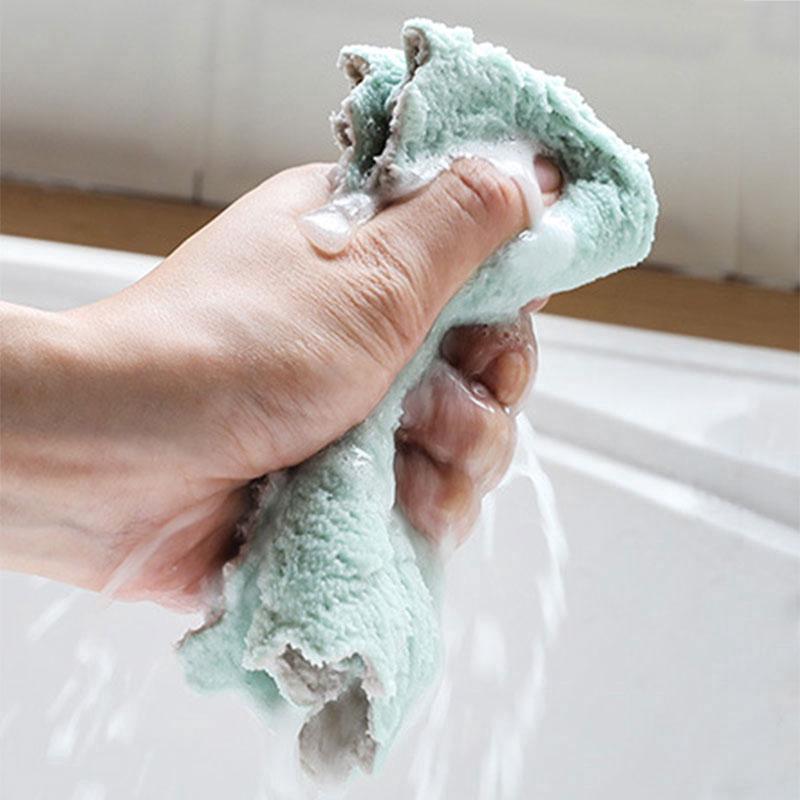 Kain Lap Serap Air Aneka Warna Bahan Coral Fleece untuk ...