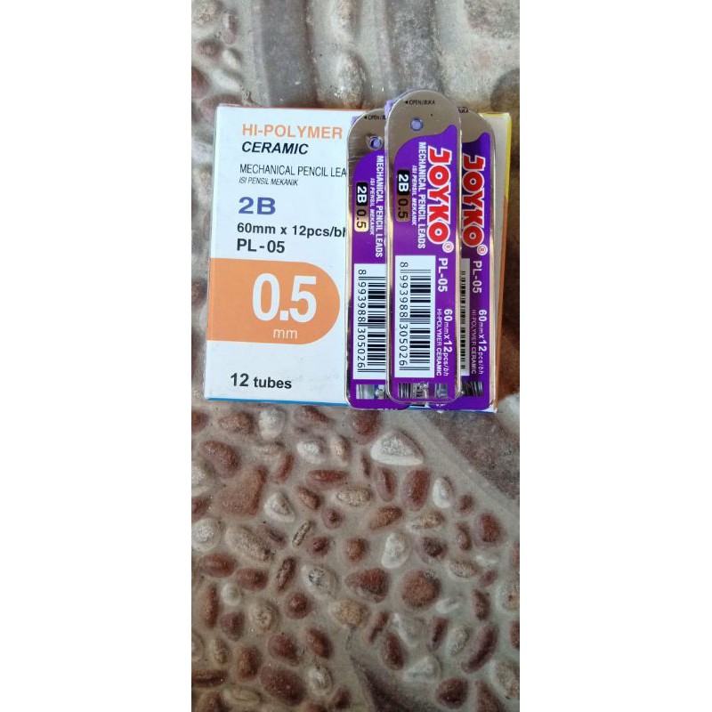 

isi pensil mekanik joyko 0,5 mm / mechanical pencil joyko 0.5 mm