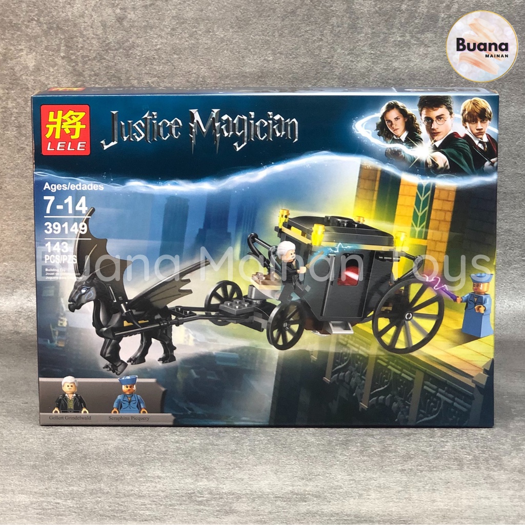BRICKS JUSTICE MAGICIAN HARRY POTTER MAINAN EDUKASI ANAK COWO CEWE BRICK 39149