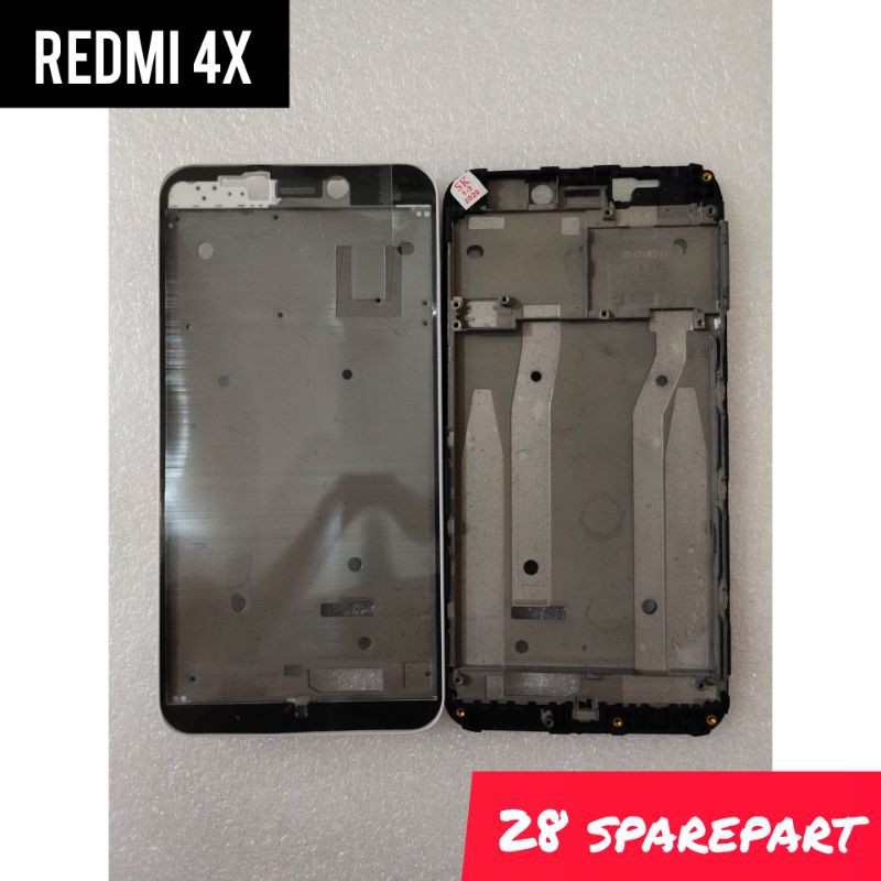 FRAME LCD/DUDUKAN LCD TULANG TENGAH XIAOMI REDMI 4X ORIGINAL