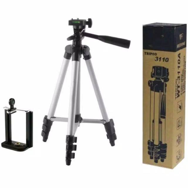 Tripod kamera weifeng WT 3110 for all camera free tas,holder U camera vlog tripod