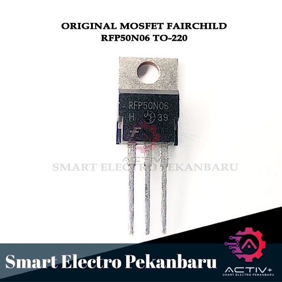 ORIGINAL MOSFET RFP50N06 TO-220 FAIRCHILD ORIGINAL POWER MOSFET N Channel, 60 V 50 A 0.022 ohm, TO-2
