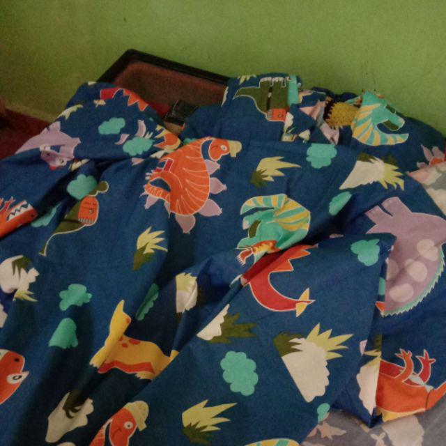 Sprei Motif Dino/jurasik Dan Anak-anak Lain Nya, Katun Lokal Esra Uk Single Queen & King