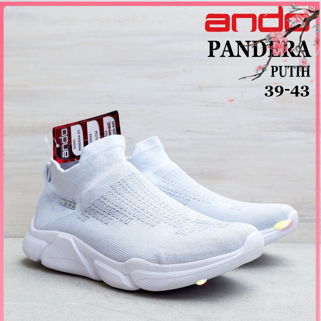 HOT PROMO // Sepatu Pria Ando - OUTSUKA / BIANTE / PANDERA - size 39-43 - sepatu rajut pria - sepatu