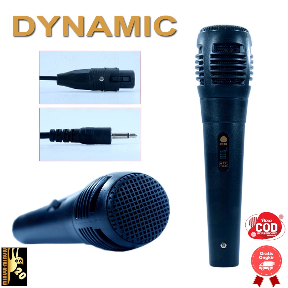 MIC SPEAKER COLOKAN KECIL MICROPHONE KABEL SPEAKER jack 3.5mm - - Mic Single
