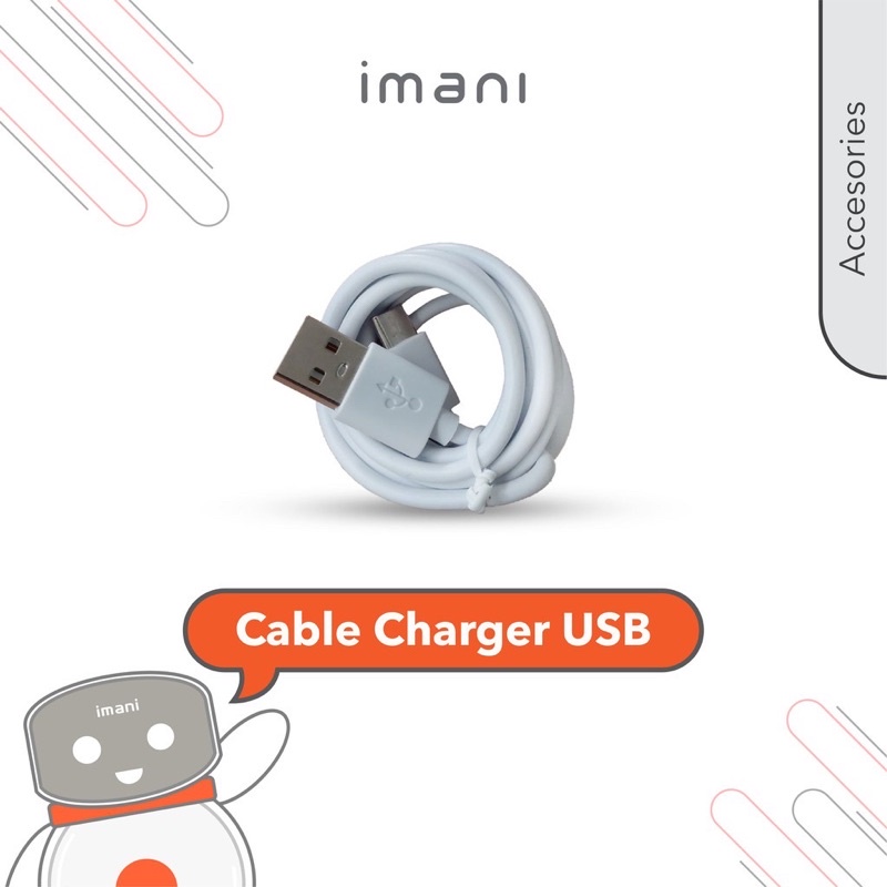 Original Cable Charger Type C Imani i2 dan I2 Plus I2+ sparepart pompa asi