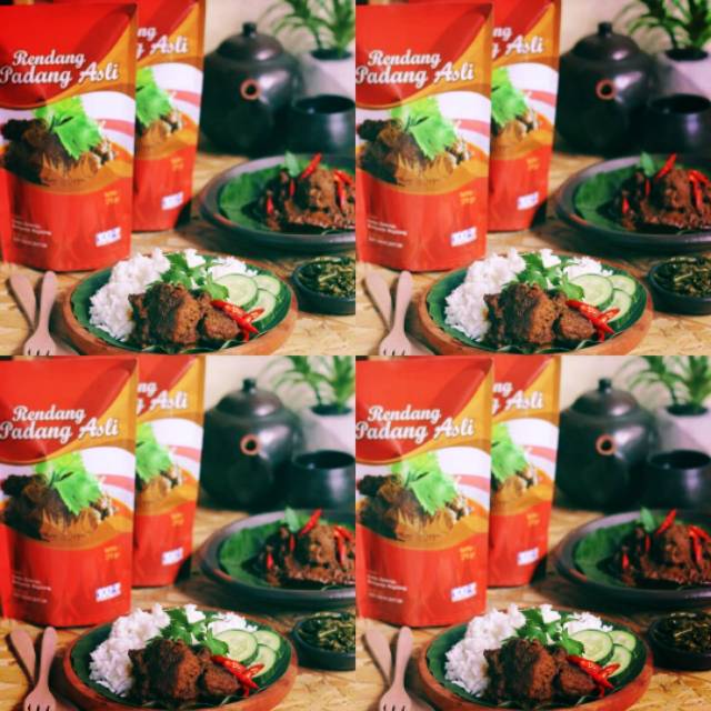 

Rendang Kemasan Rendang Padang Asli Siap Saji