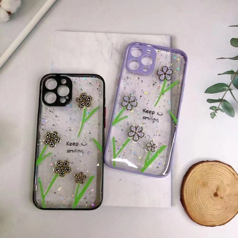 CASE GLITER SEMANGGI LUCKY ALL TYPE SAMSUNG OPPO REALME VIVO XIAOMI