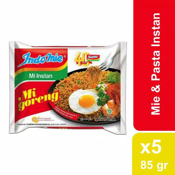 

Indomie Goreng 85gr Indomi Mie kering mi instan pedas miegoreng Indomii seleraku miekuah migoreng