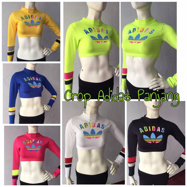 Crop adidas lengan