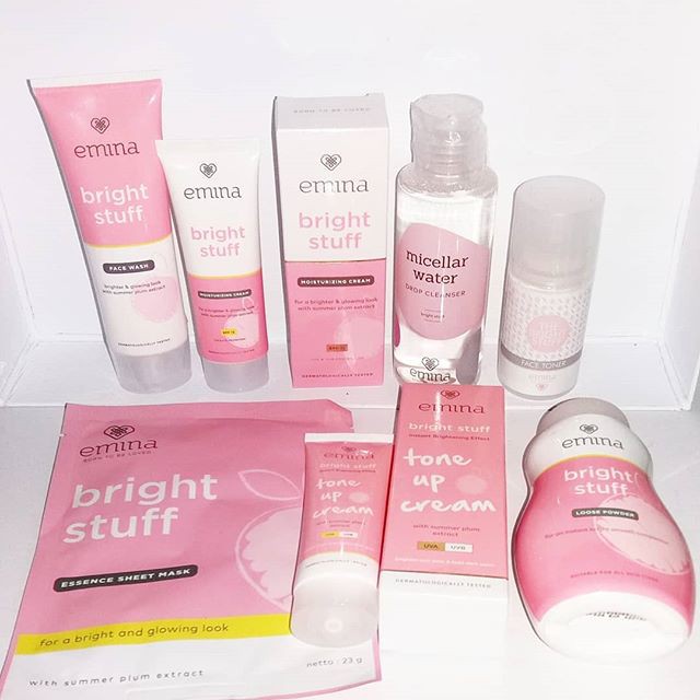 Serangkaian Paket Emina Bright Stuff Shopee Indonesia