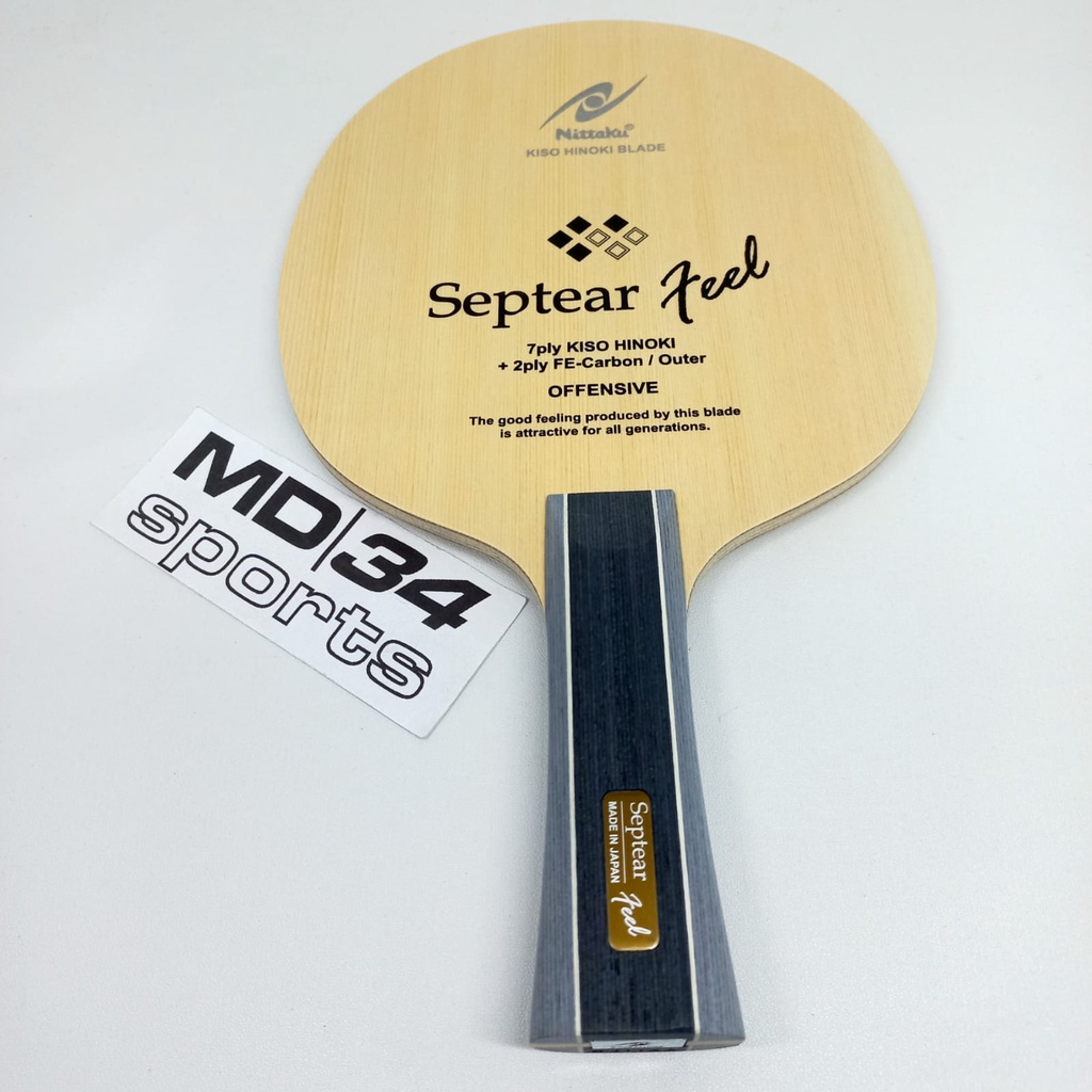 KAYU NITTAKU SEPTEAR FEEL - Kayu / Blade / Bet Pingpong Murah