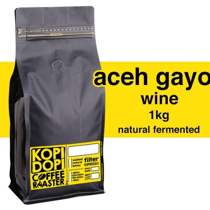 

Kopi Arabika Aceh Gayo Wine 1kg 1 kg