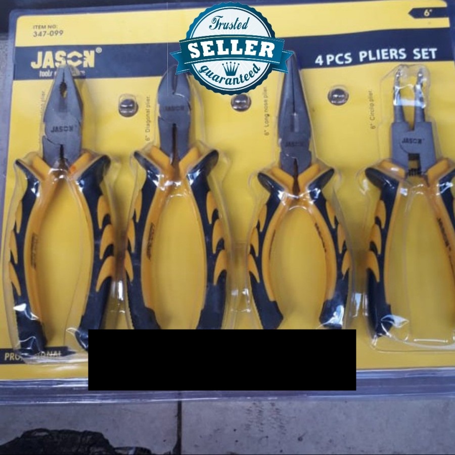 Tang Set 4 pcs heavy duty