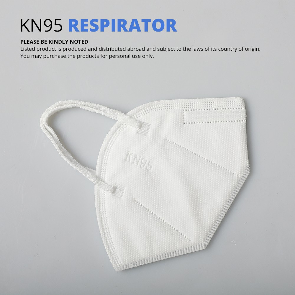 MASKER KN95 DUCKBILL (CAREION)  - 5 Ply Lapis Medis Sekali Pakai Tebal Warna Putih Earloop Mask