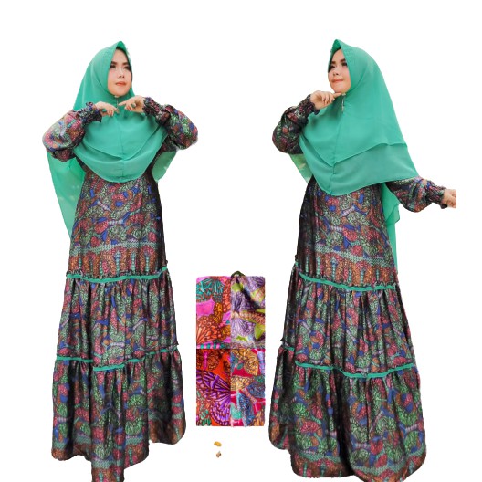 GAMIS CERUTY / CERUTI TERBARU 2020 MODERN MAHIRA SYARI CERUTY B33