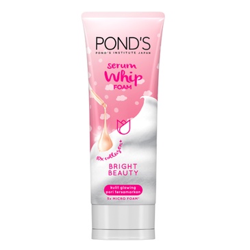 Pond's Bright Miracle Whip Collagen Niasorcinol Whip Foam 100g (Kemasan Baru)