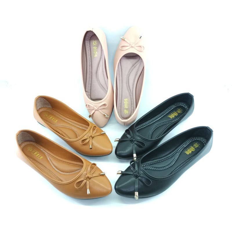 Sepatu Flat Shoes Wanita Andis AN16