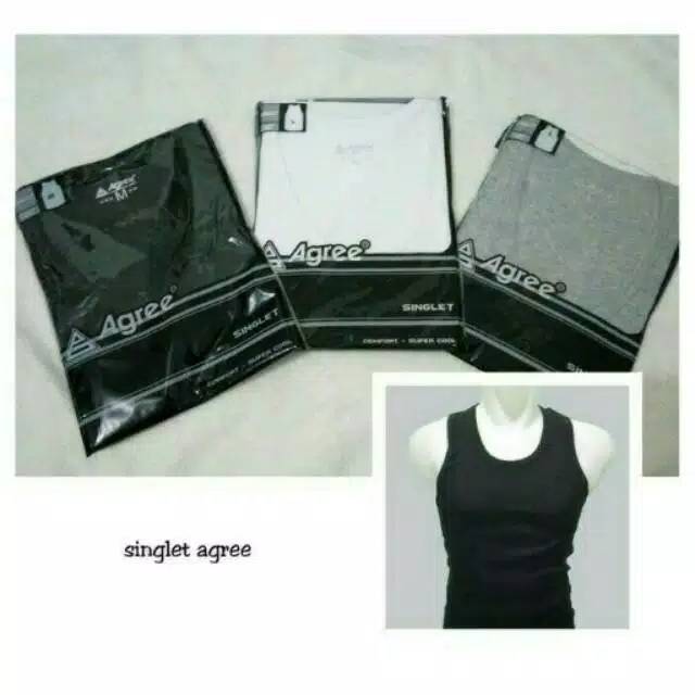 Singlet agree / singlet pria / tangtop pria