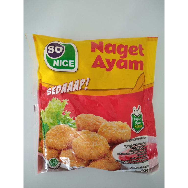 

So Nice Sedaaap Nuget Ayam 250gr