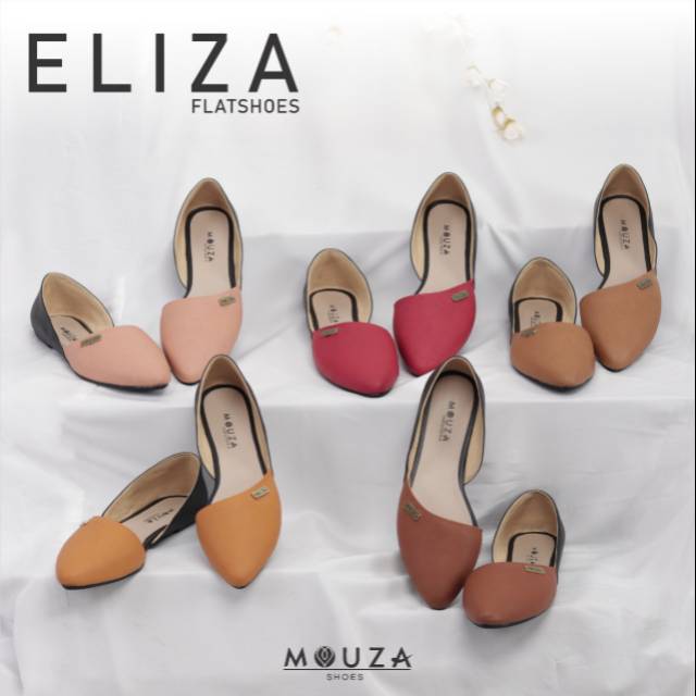 SEPATU WANITA FLAT SHOES ELIZA BY MOUZA INDONESIA