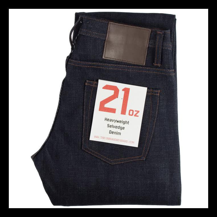 READY STOK THE UNBRANDED BRAND - UB321 21OZ INDIGO SELVEDGE STRAIGHT FIT CELANA JEANS COWOK TERMURAH