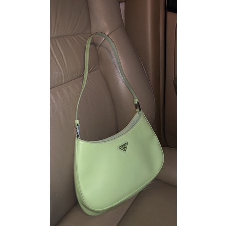 prada cleo brushed leather