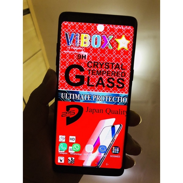 TEMPERED GLASS VIBOX BENING ORIGINAL 0.3MM OVAL SAMSUNG ALL TYPE NONGARANSI